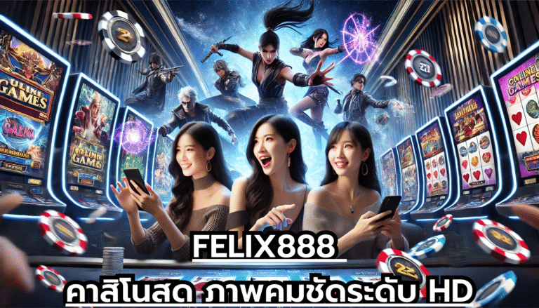 FELIX888 คาสิโนสด ภาพคมชัดระดับ HD