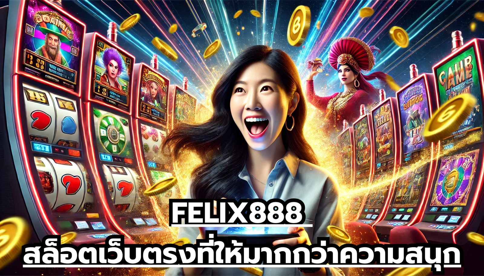 FELIX888 สล็อตเว็บตรงที่ให้มากกว่าความสนุก