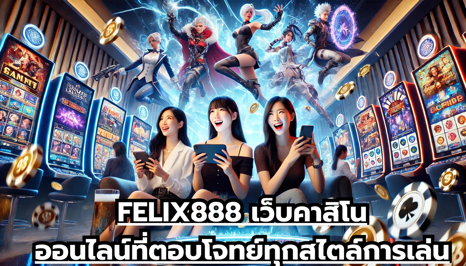 FELIX888 เว็บคาสิโนออนไลน์ที่ตอบโจทย์ทุกสไตล์การเล่น