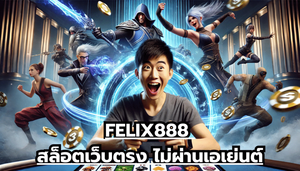 FELIX888 สล็อตเว็บตรง ไม่ผ่านเอเย่นต์