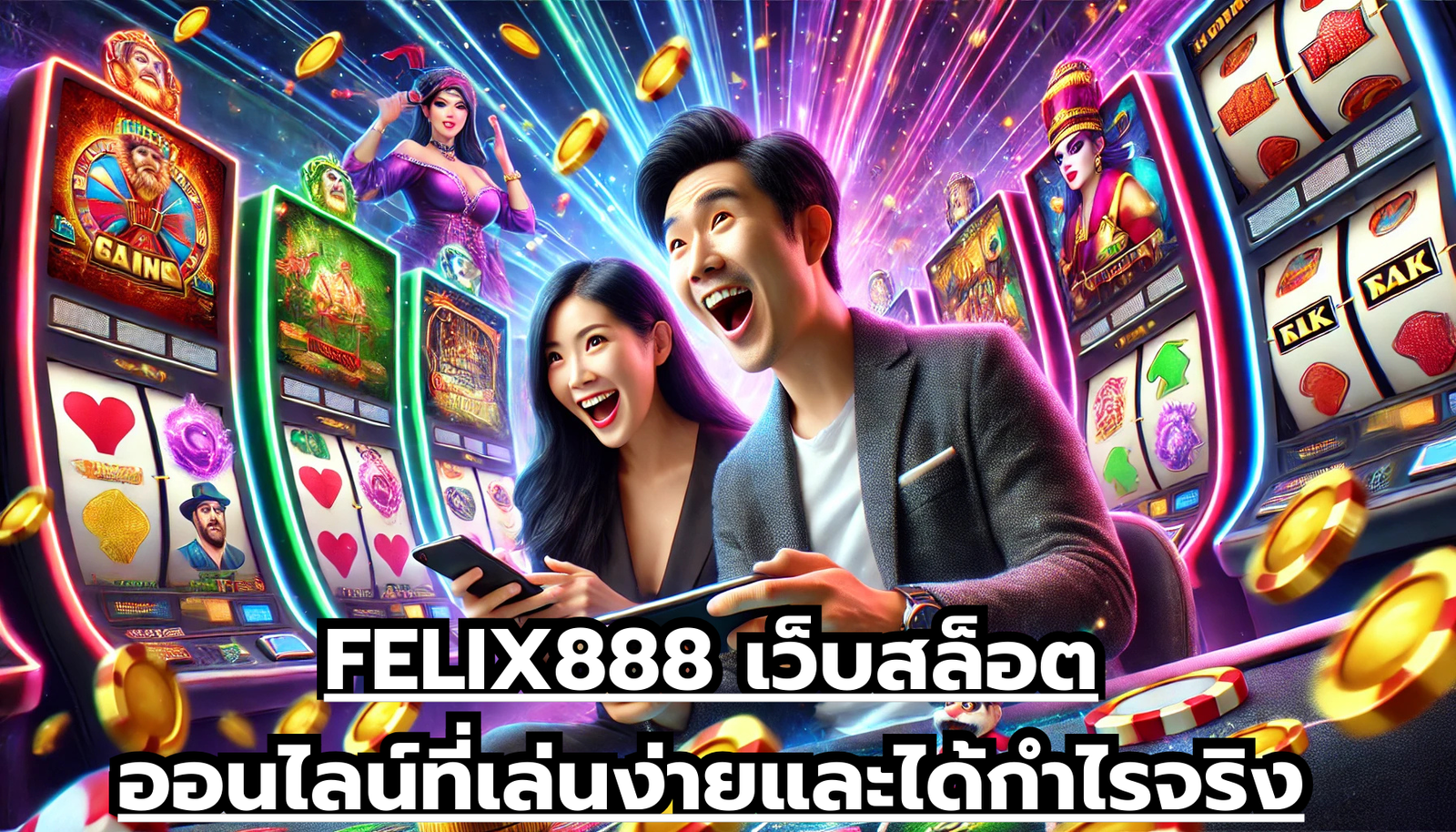 FELIX888 เว็บสล็อตออนไลน์ที่เล่นง่ายและได้กำไรจริง