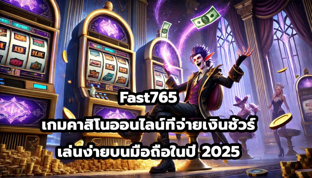 Fast765 เกมคาสิโนออนไลน์ที่จ่ายเงินชัวร์ เล่นง่ายบนมือถือในปี 2025-1